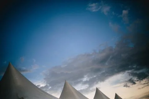 Stormy clouds Stock Photos