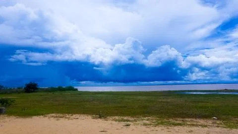 Stormy clouds Stock Photos