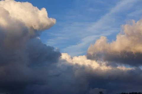 Stormy Clouds Stock Photos