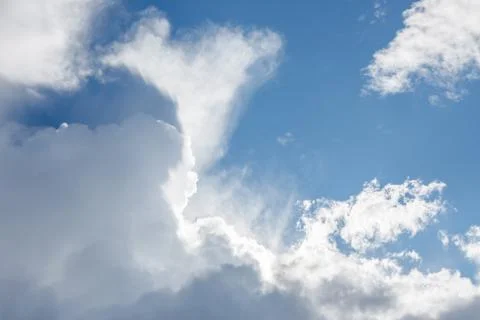Stormy clouds on the sky Stock Photos