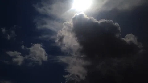 Stormy Clouds Taking Over. Dramatic sky. Video stock 93030416