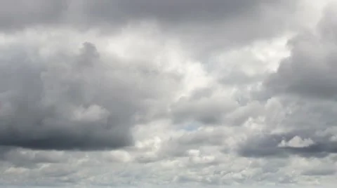 Stormy clouds time lapse Stock Footage 7735173