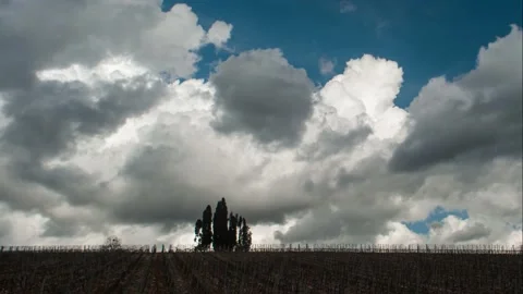 Stormy clouds Timelapse Stock Footage 138668631