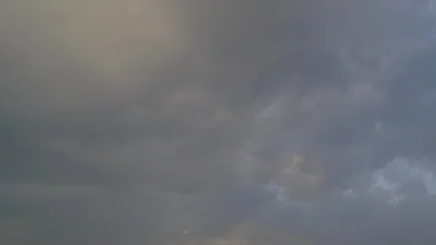Stormy clouds video timelapse Stock Footage 93674291
