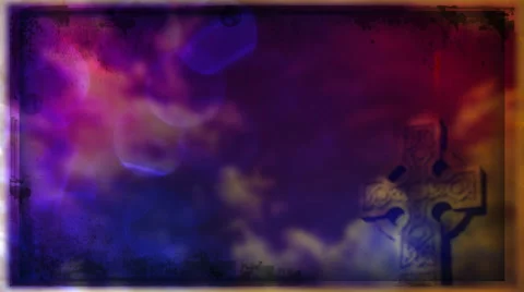 Stormy Cross-1080  background Stock Footage 50642659