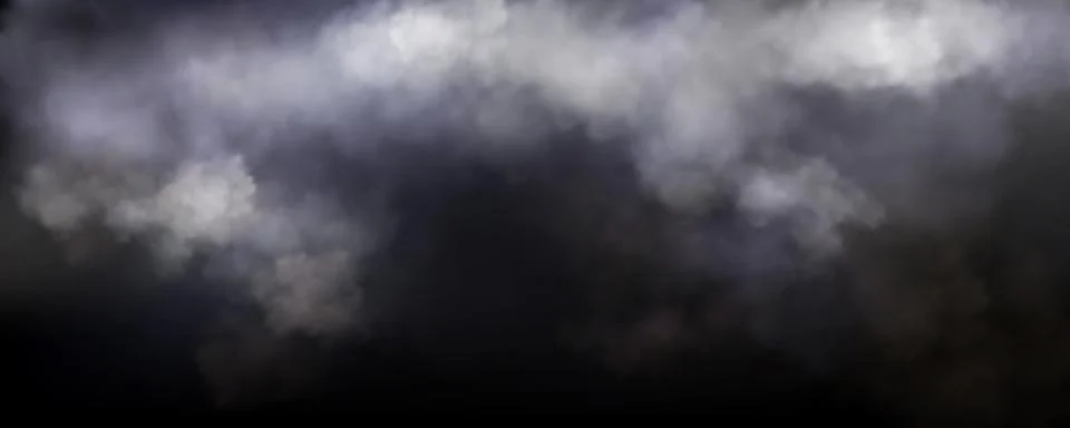 Stormy dark cloudy sky background Stock Illustration