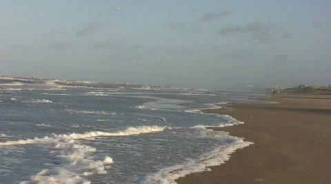 Stormy day on the beach. Stock Footage 108334