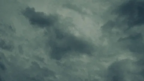 Stormy Evening Clouds, Timelapse, easy to Loop. Stock Footage 95915136