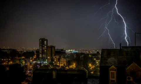 Stormy Evening Stock Photos