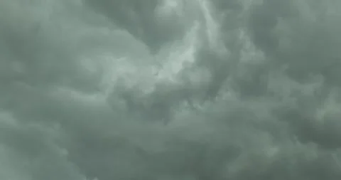Stormy gray clouds, time lapse Video stock 276568115