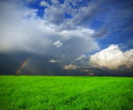 Stormy landscape Foto stock