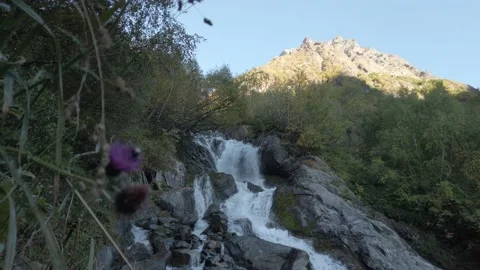 Stormy mountain stream Video stock 144859768