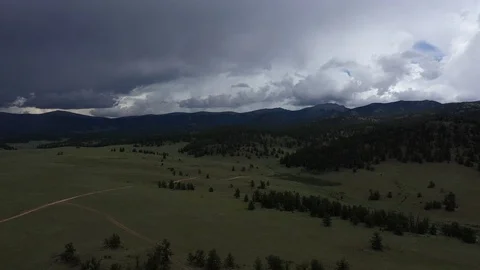 Stormy mountains Stock Footage