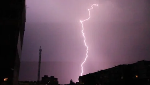 Stormy night Stock-Footage 7759495