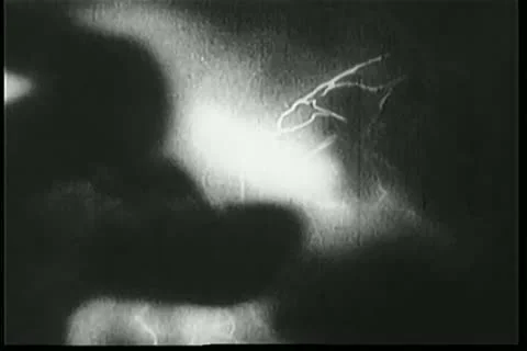 Stormy night sky Видео 11347623