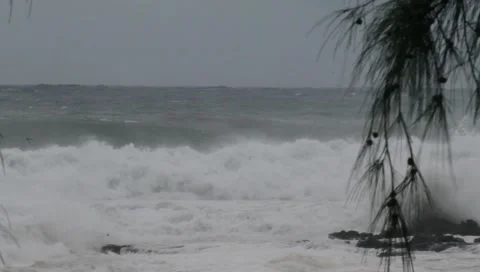 Stormy ocean Stock Footage 289670482