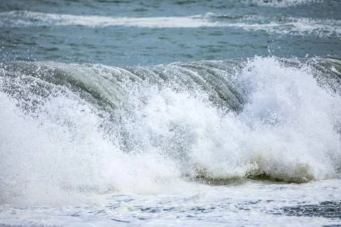 Stormy ocean scenery background An image of a stormy ocean scenery backgro... Stock Photos