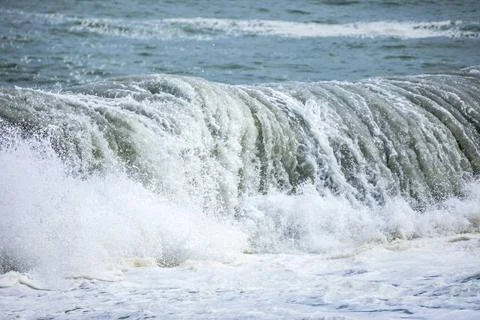 Stormy ocean scenery background An image of a stormy ocean scenery backgro... Stock Photos