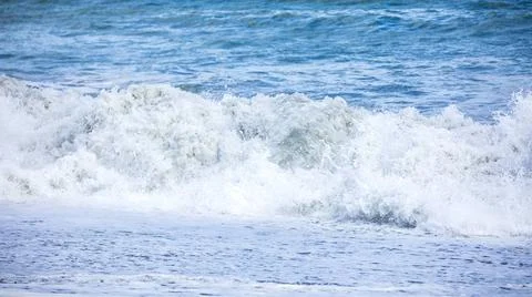Stormy ocean scenery background An image of a stormy ocean scenery backgro... Stock Photos