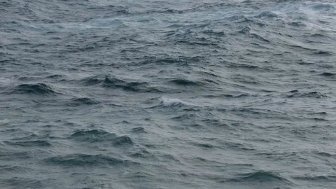 Stormy ocean water Stock Footage 108634205