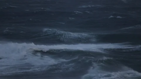 Stormy ocean water Stock Footage 108634490