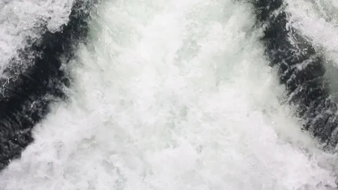 Stormy river behind the ship 스톡 동영상 75163918