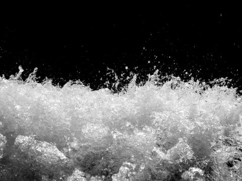 Stormy river Foto stock