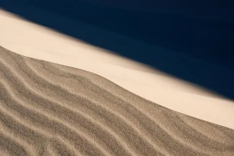 Stormy sand dune Foto stock