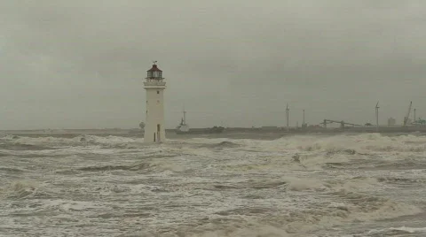 Stormy sea Stock Footage 64893