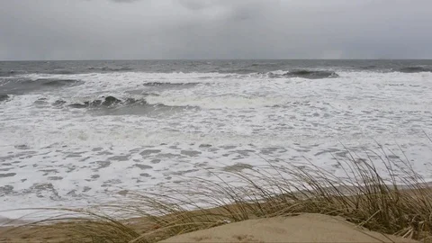 Stormy Sea Stock Footage 91864684