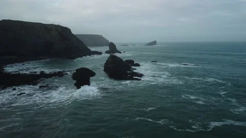 Stormy sea Video stock 168022981