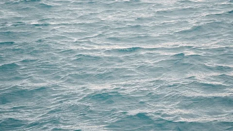 Stormy sea with waves  Stock Footage 124704911