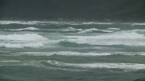 Stormy Seas Stock Footage 54709357
