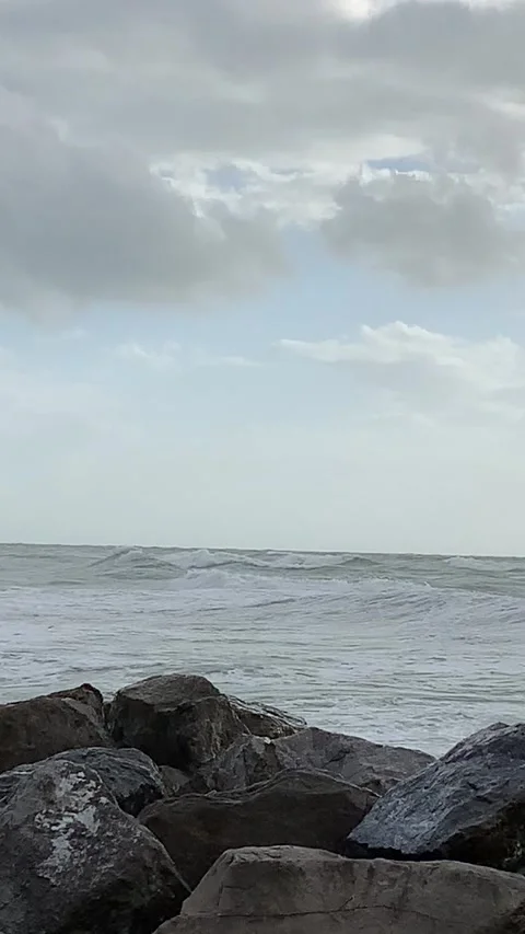 Stormy seas Stock Footage 168592129