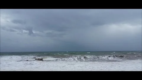 Stormy seas Stock Footage 309052403