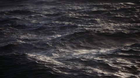 STORMY SEAS SLOWMOTION Vidéo 49344371