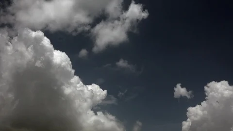 Stormy Sky Clouds Stock Footage 111037782