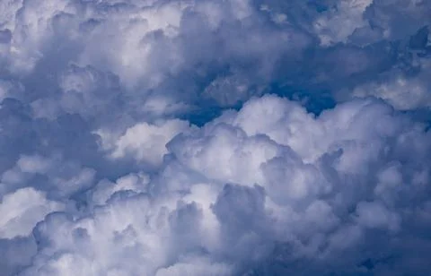 Stormy sky with dark clouds. Dramatic cloudscape. Background of storm clouds 写真素材