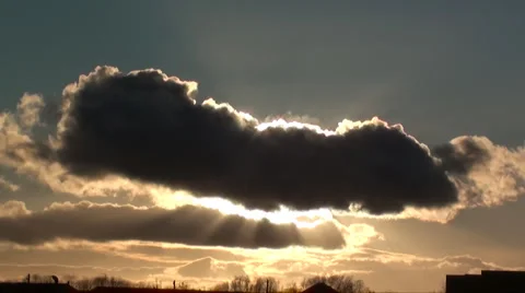 Stormy sky Stock Footage 926615