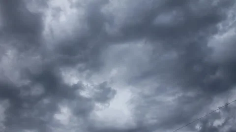 Stormy sky Stock Footage 6728556
