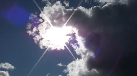 Stormy sky Stock Footage 8533873