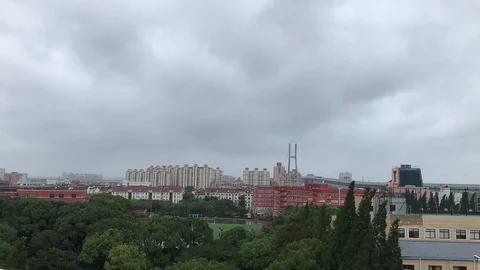 Stormy sky Stock Footage 129705228
