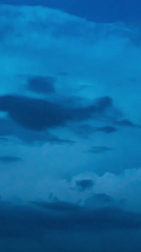Stormy sky lightning. Vertical  Time lapse Stock Footage 235609282