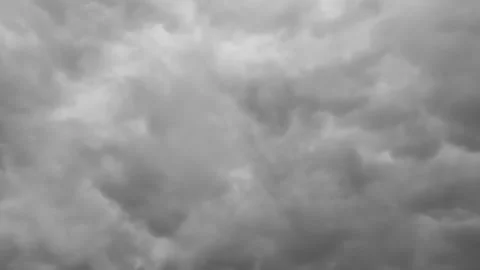 Stormy sky with looming clouds in the sky Stock Footage 199630722