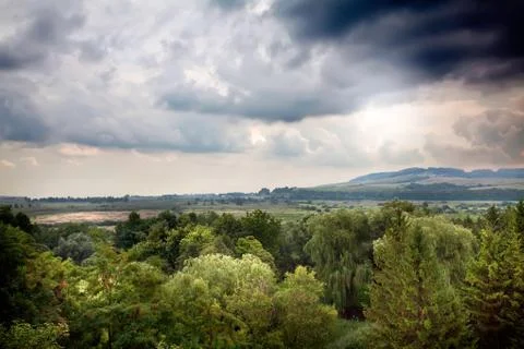 Stormy sky Stock Photos
