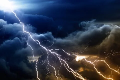 Stormy sky Фото
