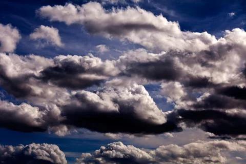 Stormy sky Stock Photos
