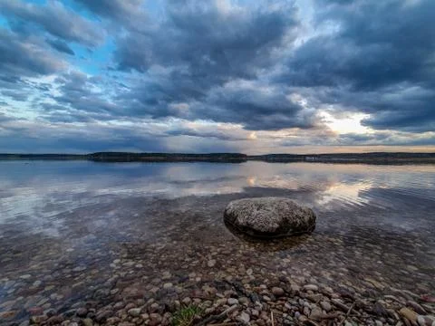 Stormy sky Stock Photos