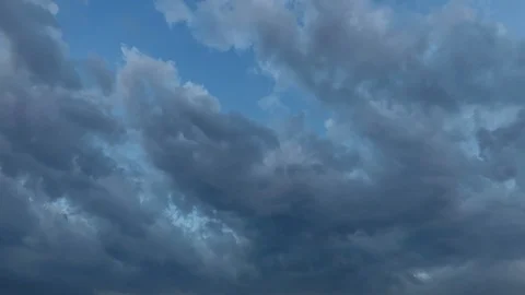 Stormy sky time lapse 動画素材 121641089