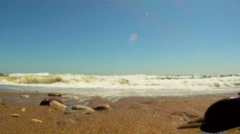 Stormy surf Video stock 835547